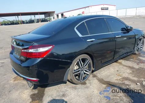 2016 Honda Accord Touring из США, поврежденный, VIN 1HGCR3F95GA032233